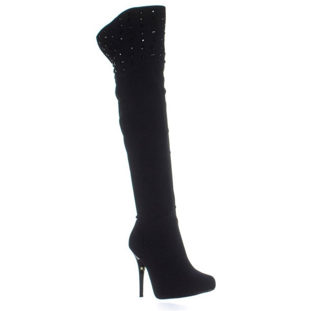 Nina Luela Over the Knee Suede Boots